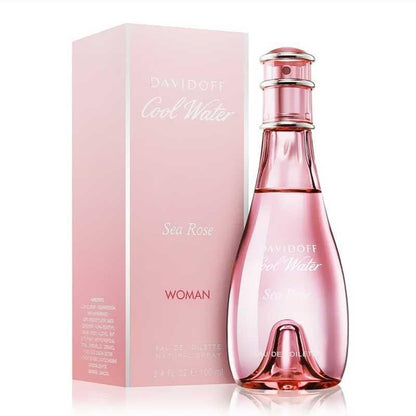 Shop perfumes for her in Oman — Davidoff Cool Water Sea Rose EDT 100ml at Al Hajis Perfumes Oman