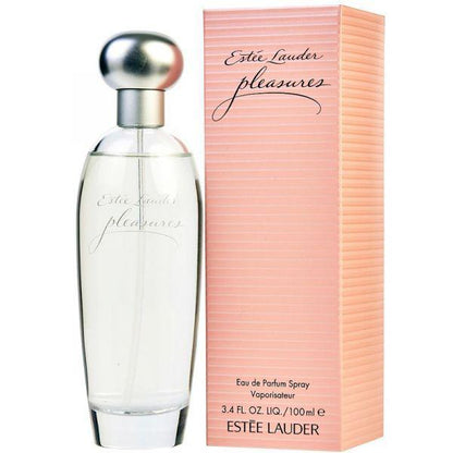 Shop perfumes for her in Oman — Estee Lauder Pleasures EDP 100ml at Al Hajis Perfumes Oman