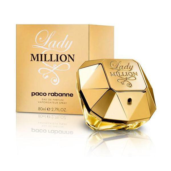 Shop perfumes for her in Oman — Paco Rabanne Lady Million EDP 80ml at Al Hajis Perfumes Oman